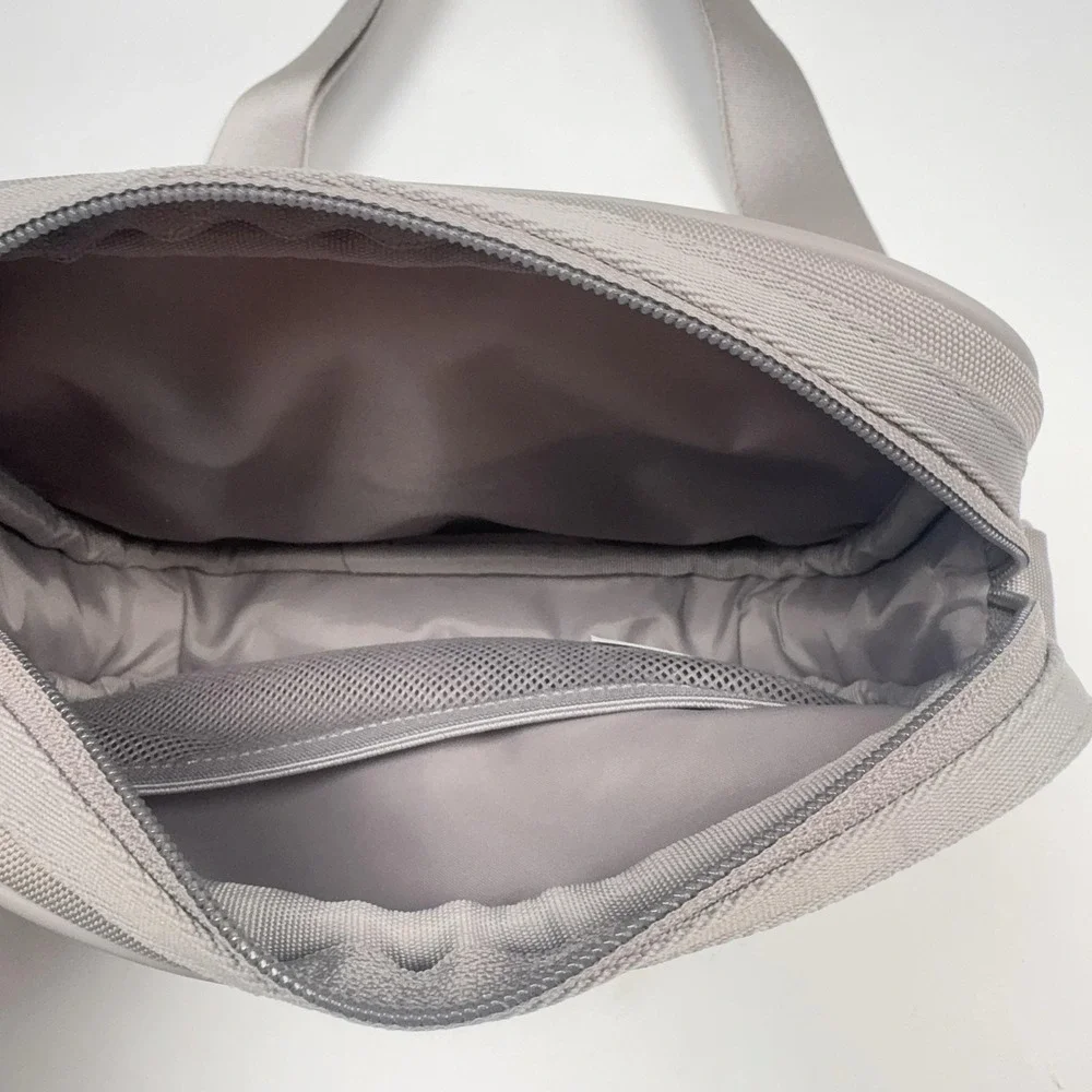 Gymshark Everyday Camera Bag Gray One Size Shoulder Crossbody Padded Strap